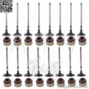 For 06-12 MITSUBISHI ECLIPSE 2.4 SOHC 4G69 8* Intake+8*Exhaust Engine Valves