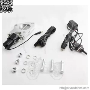 2-inch electric exhaust valve with manual switch