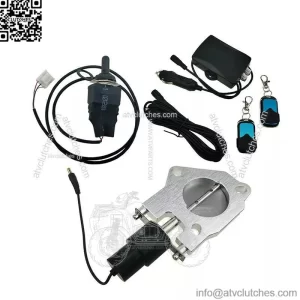 2-inch electric exhaust valve with remote control switch and manual