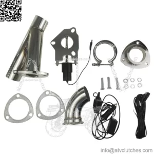 2-inch electric exhaust valve remote control