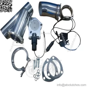 3-inch electric exhaust valve remote control