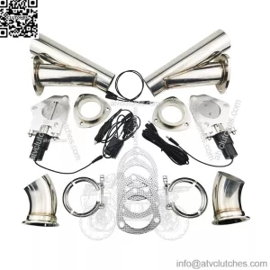 2.25-inch electric exhaust valve manual 2-in-1