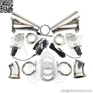 3-inch electric exhaust valve manual 2-in-1