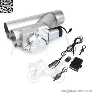 Automobile exhaust pipe stainless steel Y-type exhaust valve electric control valve voice change remote control and manual variable double valve