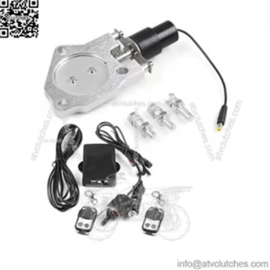 Car modification electric control exhaust valve electric valve with remote control switch and manual 2"/2.25"/2.5"/3"