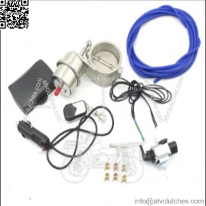 Car modification simple air control exhaust valve exhaust pipe universal 2"/2.25"/2.5"/3"