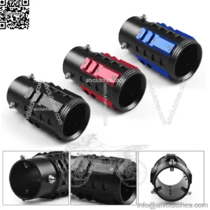 Car universal exhaust pipe decoration racing grenade tail throat personalized aluminum alloy modified tail throat