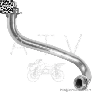 Exhaust Pipe For Yamaha Kodiak 700 EPS 4x4 Hunter/Special 2016-2023 ATV
