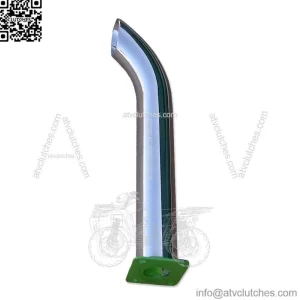 Chrome Exhaust Stack (w/ Bend) -Fits  John Deere 50 520 530 Tractor