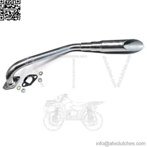 Exhaust Header pipe for TrailMaster MB200-2 / Hurricane 200X Minibike Mini Bike.