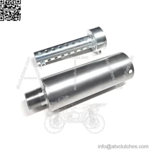 3/4 SS Muffler For Coleman minibike, Predator 212, 224, BT200X, MB200, CT200U