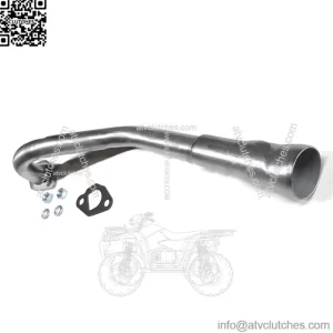 Center Exhaust Header 3 stage for TrailMaster Storm 200 Minibike