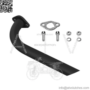 Exhaust Pipe for Predator 212cc GX160 GX200 Coleman CT200U Go Kart & mini bike