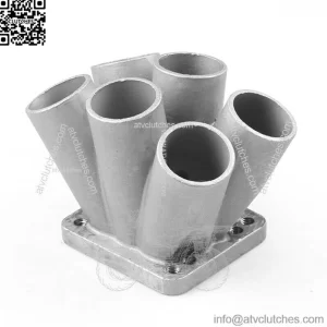 suitable for T3/T4 turbine modified exhaust pipe 304 stainless steel 6-hole flange base