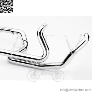 Cobra Chrome PowerPort Dual Headers Exhaust 2009-2016 Harley Touring Dresser (For: Harley-Davidson)