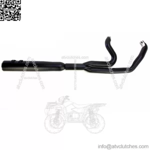 Black Cobra PowrFlo Power Flo 2-into-1 Exhaust Pipe System Header Harley Touring (For: Harley-Davidson)