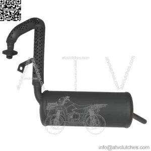 Golf Cart Exhaust Muffler For Club Car DS Gas 1994-2014 FE290 Kawasaki Motor
