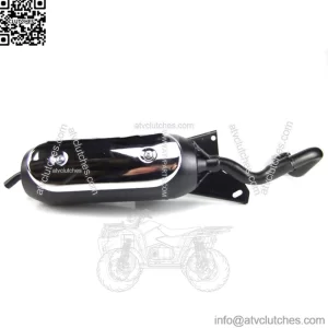 New Scooter Exhaust For PEUGEOT 50cc Ludix 2 Speedfight 3 Jetforce Viva City A/C