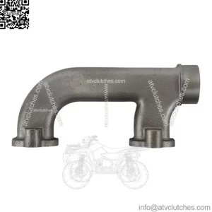 A65917 Exhuast Manifold End Section Fits Case 2290 2390 2590 4490 ++ Tractors