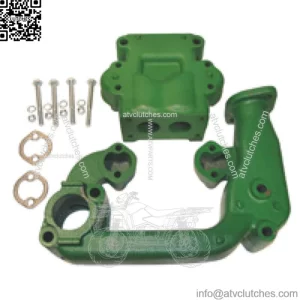 2-pc Intake Exhaust Manifold Fits John Deere Tractor 520 530