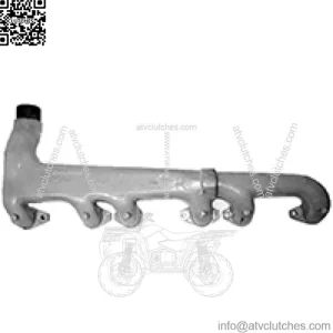 A24715 2-Piece Exhaust Manifold Fits Case 1030 930 931 932 940 941 1031 1032
