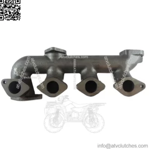 Exhaust Manifold Fits Case 4-Cyl Diesel WN-A39233 for 310E 350 420C 430 450 470