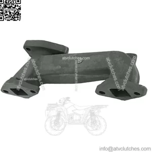 736218M1 Exhaust Manifold w Gaskets Fits MF 4 Cyl  165 30 3165 Diesel