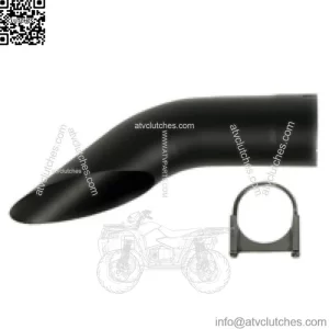 R1791 Curved Exhaust Extender - 1 3/4" Fits John Deere
