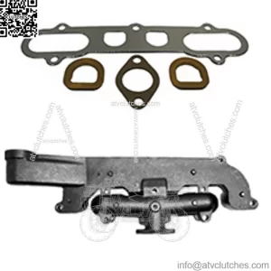 AT22610 Gas Exhaust Manifold w Gasket Set Fits John Deere 2010