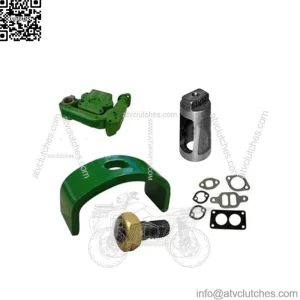 Fits John Deere 50 INTAKE EXHAUST MANIFOLD CLAMP HEAT EXCHANGER GASKETS B3211R B