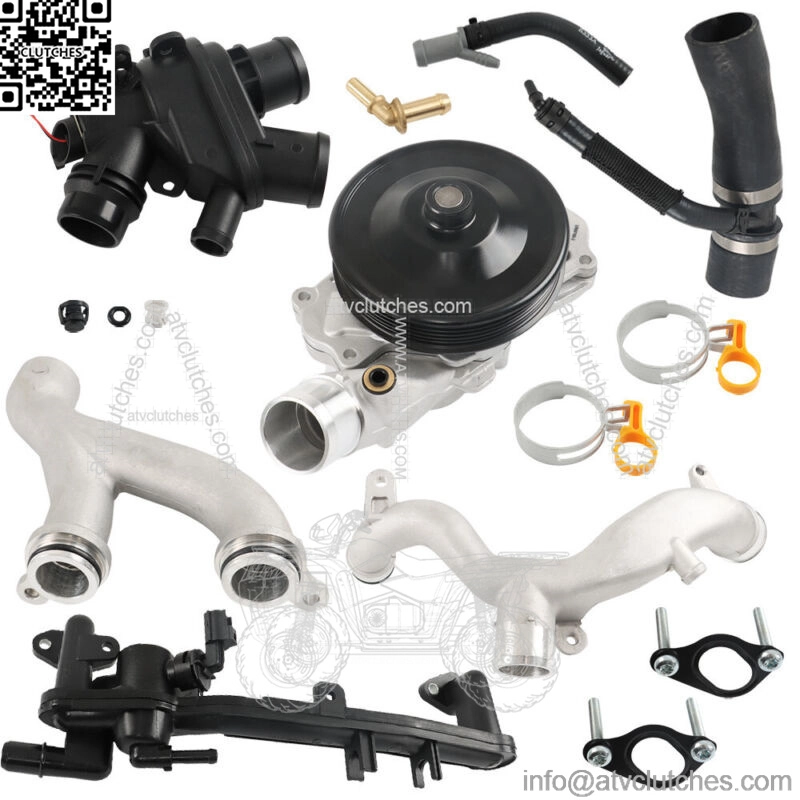 For 2010-2020 Jaguar Land Rover Cooling System Replace Kit 5.0 V8 Supercharged