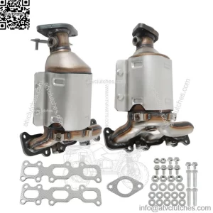 For Ford FLEX Taurus 3.5L Lincoln MKT 3.7L Front Left+Right Catalytic Converter
