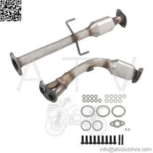 For 2000-2004 Toyota Tacoma 2.7L V4 Catalytic Converters Set Front and Rear