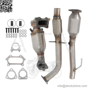 For 2013-2017 Honda Accord 2.4L Front Manifold & Rear Catalytic Converter