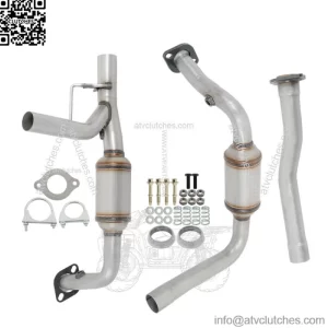 For 2005-2007 JEEP Liberty 3.7L Y Pipe Catalytic Converters Left & Right