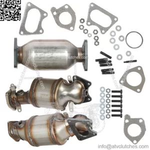 For 2005-2007 Honda Odyssey 3.5L Catalytic Converter 16450 16451 16351 3pcs