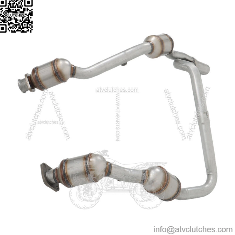 For 2007-2009 Jeep Wrangler JK 3.8L Front Catalytic Converter Y Pipe - Image 2