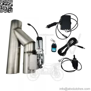 2.5-inch single-open integrated Y-type exhaust valve remote control and manual
