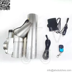 2.5-inch integrated straight exhaust valve remote control