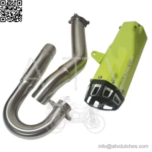 Yellow Gen 2 Full Exhaust Yamaha YFZ 450R YFZ 450X All Years