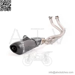 2" Full Exhaust System for Kawasaki Z650/Ninja 650 (2012-2024) - Muffler/Header