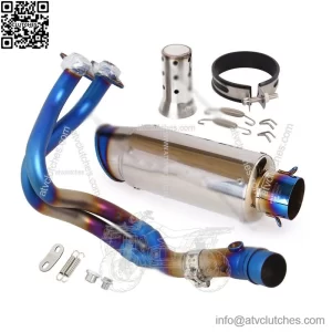 2022-2023 Kawasaki Ninja 650 Z650 Z650RS Exhaust System Front Pipe 51mm Muffler