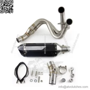 2012-2024 Kawasaki Ninja 650 Z650 Exhaust System Header Pipe Muffler Escape