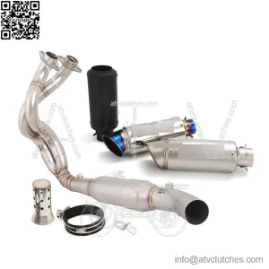 Kawasaki Ninja 650 Z650 2023-2025 Complete System Exhaust Front Pipe Muffler