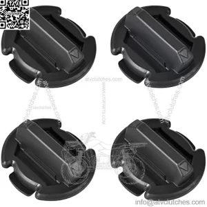 4PCS Durable Twist Floor Drain Plugs for Polaris RZR/General, Body Rocker Panels Trap Seal Plug for Polaris RZR 900 1000 XP 4 Turbo RS1 4P S4 General 2014-2021 Accessories