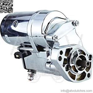 DB Electrical 410-22073 Chrome 2.4KW Starter Compatible With/Replacement For Harley Davidson Motorcycles (Dyna, Fatboy, Softail & Heritage) 31553-94 31559-99A