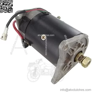 12 Volt, 15 Amps Starter Compatible with/Replacement for John Deere Gator TX Turf UTV Generator GSB107-06F, AM125672 4.449in OD, 0.669in Shaft OD, 8.717in Length