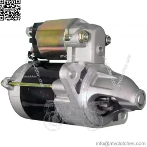 New Starter for John Deere Gator CS 8.0HP Kawasaki 2004 2005 2006 Gator CX/TS 9.5-10.0HP Kawasaki 2004-2015 DAW26844 017050 AW26844 MIA12216 128000-7050 SE501857