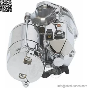 New Ultima Thunder Fire Chrome 1.75KW Top Post Starter 1989-2006 Harley Big Twin (For: Harley-Davidson)