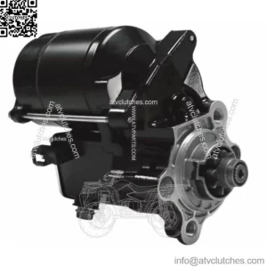 Drag Specialties Black 1.4KW Starter Upgrade Harley 1981-2020 Sportster XL Nighs (For: Harley-Davidson)